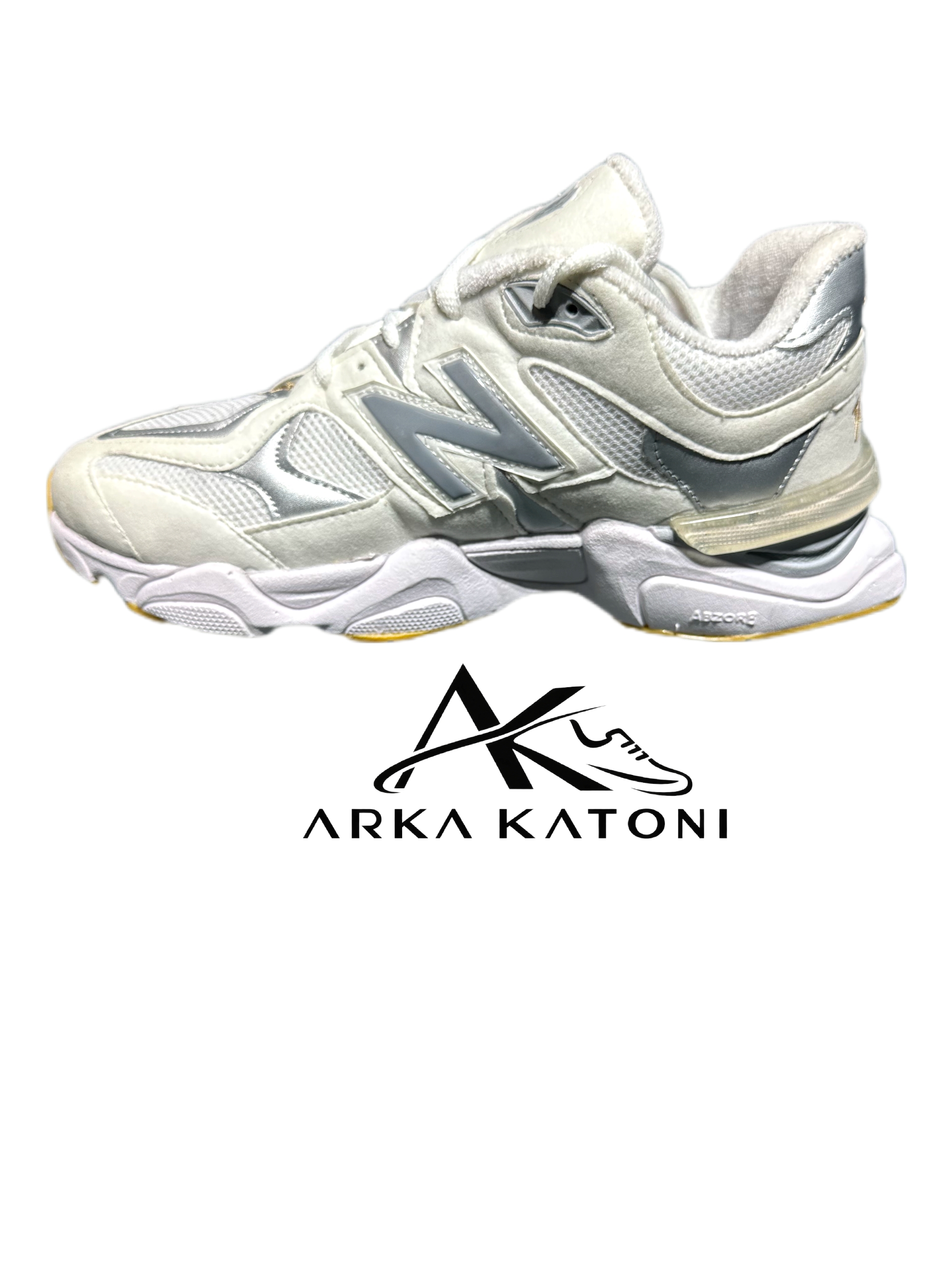 نیوبالانس 9060 سفید نقره‌ای | New Balance 9060